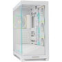 Nox Hummer Blade NXHUMMERBLADEWH Semitorre ATX Blanca Cristal Templado 5 Ventiladores 140mm ARGB